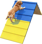 Dog Agility A Frame for Large Dogs, 84” x 24” Dog Agility Course Backyard Set by Unknown