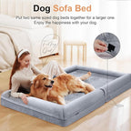 Large Dog Bed Orthopedic Washable: Beds Bolster XL Bed Large Big Dogs Egg Crate - Image 3