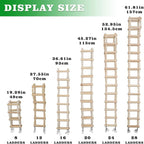 Bird Ladder Bridge, Wooden Pet Hamster Climbing & Swing Toys, Cage Accessories - Image 5