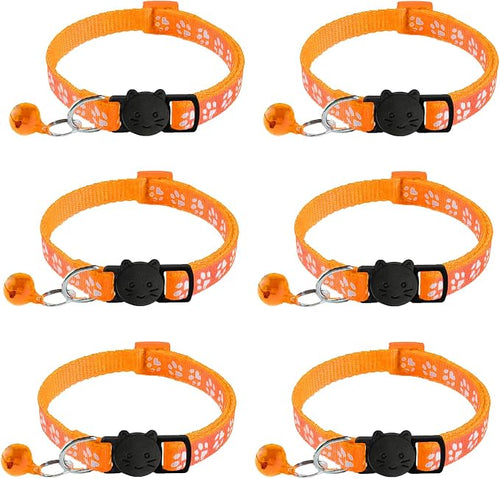 6 Pack Breakaway Cat Collar by Unknown