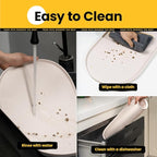 Dog Food Mat, Raised Edges Pet Food Mats - Image 6