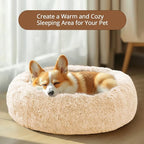 JOLLYVOGUE Calming Small Dog & Cat Bed - Image 4