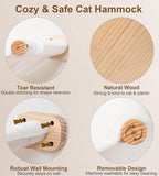 Cat Wall Hammock Set of 3, Wall Shelves - Image 4
