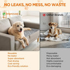 Washable Pee Pads for Dogs, 2 Pack Dog Pee Pads Washable, Waterproof Puppy Pads - Image 5