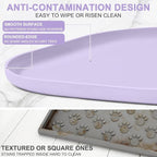 Silicone Pet Food Mat with Raised Edge - Image 5