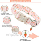 Easter Day Dog Collar, UP URARA PUP Easter Bunny Adjustable Pet Collar - Image 3