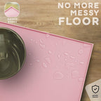 Dog Food Mat - 24x15 Raised Edges Dogs Mat - Image 5