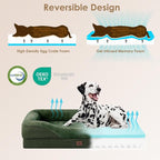 EHEYCIGA Orthopedic XL Dog Bed for Large Sized Dog, Waterproof Liner & Washable - Image 4