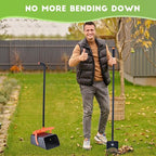 Dog Pooper Scooper Swivel Bin & Rake Kit - Image 4