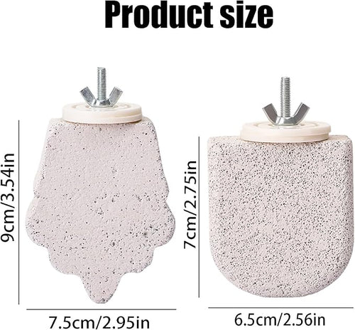 4Pcs Bird Beak Grinding Stone, Bird Perches Calcium Parrot Perch Stand Parrot - Image 2