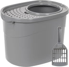 Amazon Basics Large Cat Litter Box by AmazonBasics