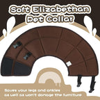 Dog Cone Collar After Surgery, Adjustable Soft Recovery Cone - Image 7