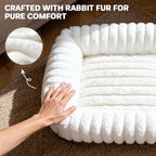 Dog Beds Large Sized Dog, Washable Self Warming Dog Cat Bed Rectangle - Image 7