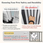 Lumizone Extra Tall Pet Gate 55.12" High Pressure Mounted 63.39"-67.90" Extra - Image 3