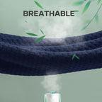 OhGeni 100% Waterproof Mattress Protector, Twin-Navy Blue Size Mattress Pad - Image 5