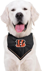 Pets First NFL Cincinnati Bengals TIE Bandana, Large/X-Large. Dog Bandana Scarf - Image 4