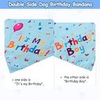 Dog Boy Girl Birthday Party Hat, Dog Birthday Party Supplies, Birthday Bandana - Image 3