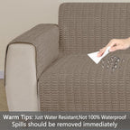 Muamar Dog Bed Cover Sofa Protector, Anti Slip Waterproof Sofa Covers - Image 6