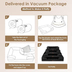 EHEYCIGA Orthopedic Dog Bed for Small Dogs, Waterproof Memory Foam Small Dog - Image 7