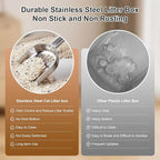 Stainless Steel Litter Box - Image 4