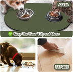 Pet Feeding Mat – 20''x12'' Absorbent Dog Food Mat, Pet Water Mats Protect Floor - Image 5