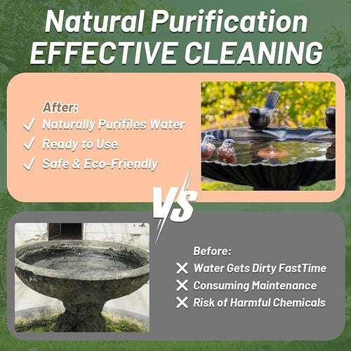 4Pcs Pure Copper Bird Bath Purification Disk, 0.6mm thick, All-Season Safe - Image 2