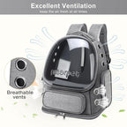 Cat Backpack Carrier, Breathable Cat Bubble Backpack Large Space Cat Carrier - Image 2