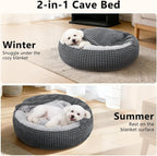 SIWA MARY Dog Bed with Attached Blanket - Image 2