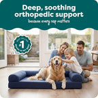 Furhaven Orthopedic Dog Bed for Large Dogs w/ Removable Bolsters & Washable - Image 2