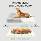 Homemate Dog Bed for Extra Large Dog: 48x35 in Orthopedic Large Dogs Bed XXL - Image 4