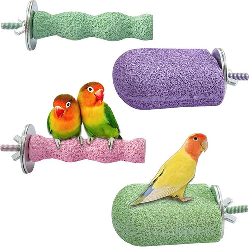 4PCS Bird Beak Grinding Stone, Cage Accessories by Unknown
