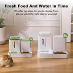 Gravity Dog Food and Water Dispenser, 2 in 1 Automatic Dog Feeder - Image 7