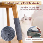 KEYIDE Self-Adhesive Cat Scratch Wall Climber, Wall Cat Scratcher Mat - Image 4