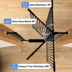 40.5" Extra Tall Baby Gate for Stairs, 40.5"-54.7" Extra Wide Large Dog Pet - Image 6