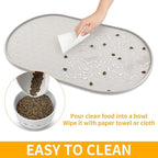 KPWACD Dog Food Mat Anti-Slip Bowl Mats - Image 6