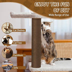 Climbing Cat Scratcher Mat Trimmable Cat Scratching Post Carpet 78.7’’x15.8’’ - Image 6