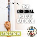 Door Buddy Cat Door Latch & Stopper. Adjustable Dog Proof Door Strap - Image 2