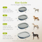 XXL Orthopedic Dog Bed, 53 in. Dog Bed - Image 7