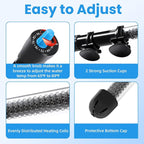 AQUANEAT Aquarium Heater, 100W Fish Tank Heater, Adjustable Submersible Water - Image 6