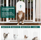 Babelio 36" Tall Auto Close Baby Gate - Image 4