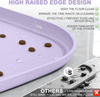 Silicone Pet Food Mat with Raised Edge - Image 4