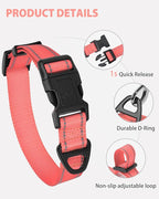 Joytale Small Dog Collar, Reflective and Adjustable Nylon Collar - Image 4