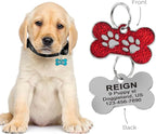 Personalized Dog/Cat Cute Paw Pet ID Tag - Image 4