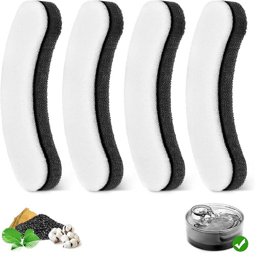 4 Pack Replacement Filters for DF10 & DF30 Automatic Pet Water Dispenser by BFLICROY