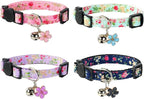 Yizepet Cat Collars with Bells, Breakaway Kitten Collar, Cute Kitty Collar - Image 2