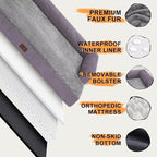 Dog Bed Medium Size Dog-Orthopedic Waterproof Bed - Image 5