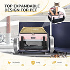 Lekereise Top-Expandable Pet Carrier 17x11x9.5 Inch Alaska Hawaiian Airline - Image 5