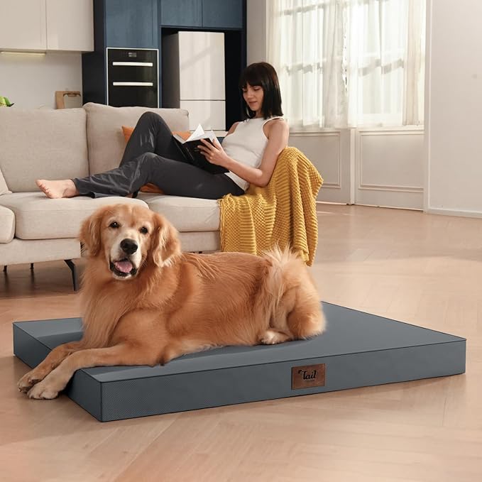 Outdoor Dog Bed for Small Dogs, Waterproof Dog Crate Bed for Medium Dogs Cats - Image 5