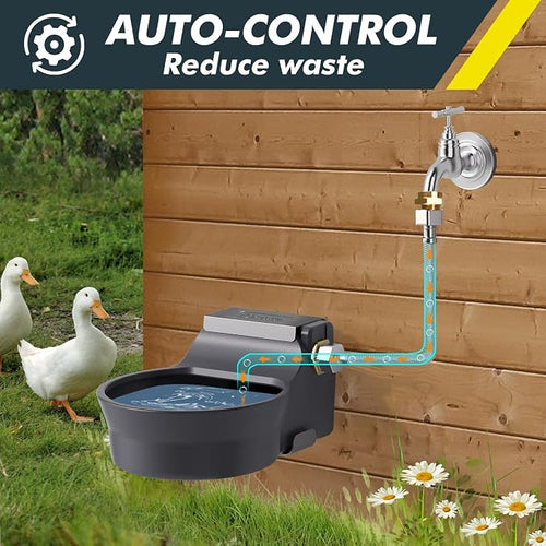 67OZ Automatic Water Dispenser for Dogs Cats Patented Auto-Filling Dog Water - Image 2