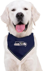 NFL Seattle Seahawks TIE Bandana, Large/X-Large. Dog Bandana Scarf Bib - Image 5